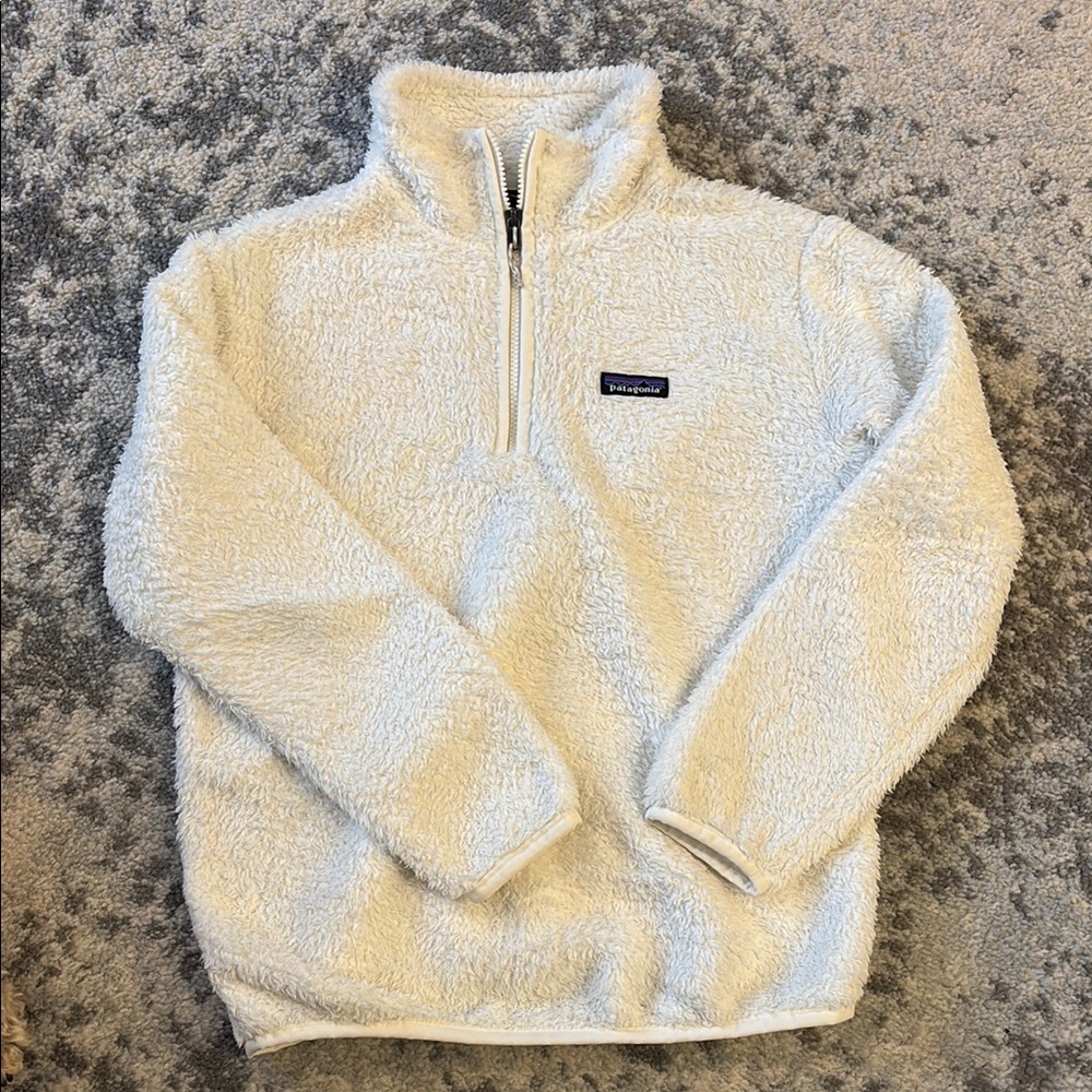 Patagonia Women’s Los Gatos 1/4-Zip Fleece Birch White Small